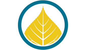 The AspenCat aspen leaf mark